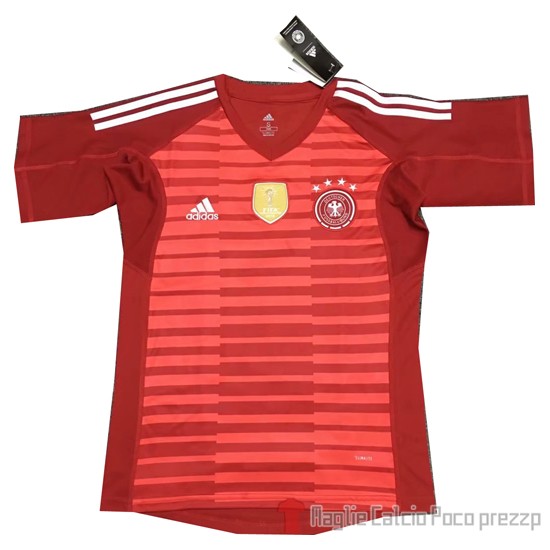 Maglia Germania Portiere 2018 Rosso Thailandia - Clicca l'immagine per chiudere